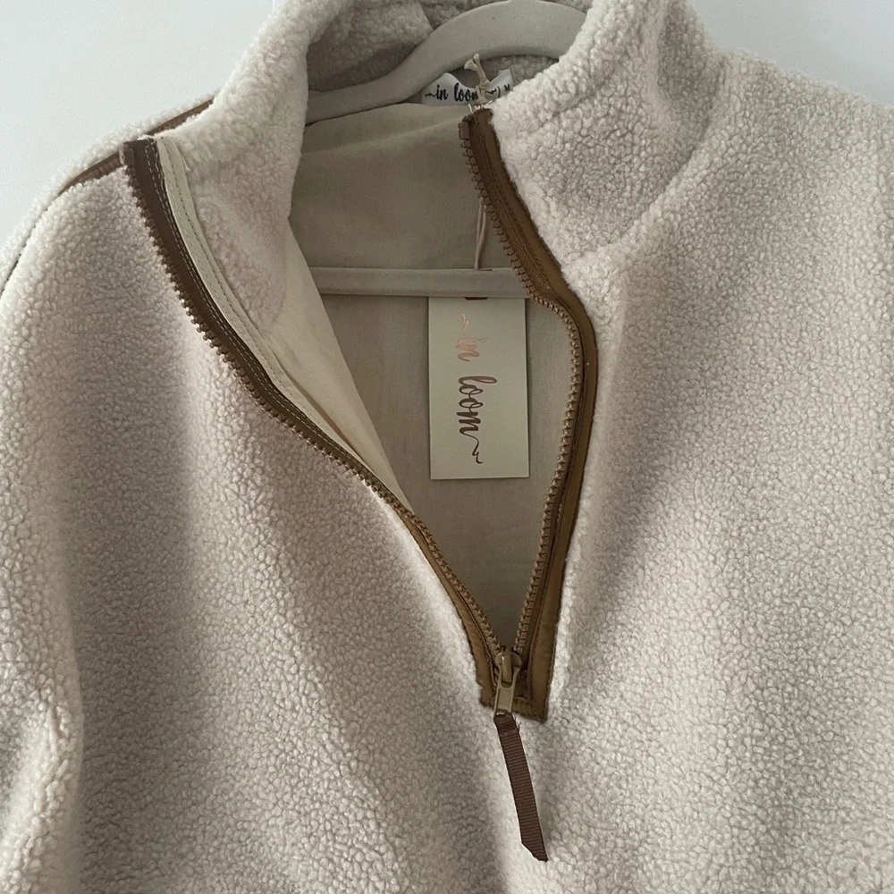 Thirty-Way - Cream Teddy Jacket - Picture 3 of 9